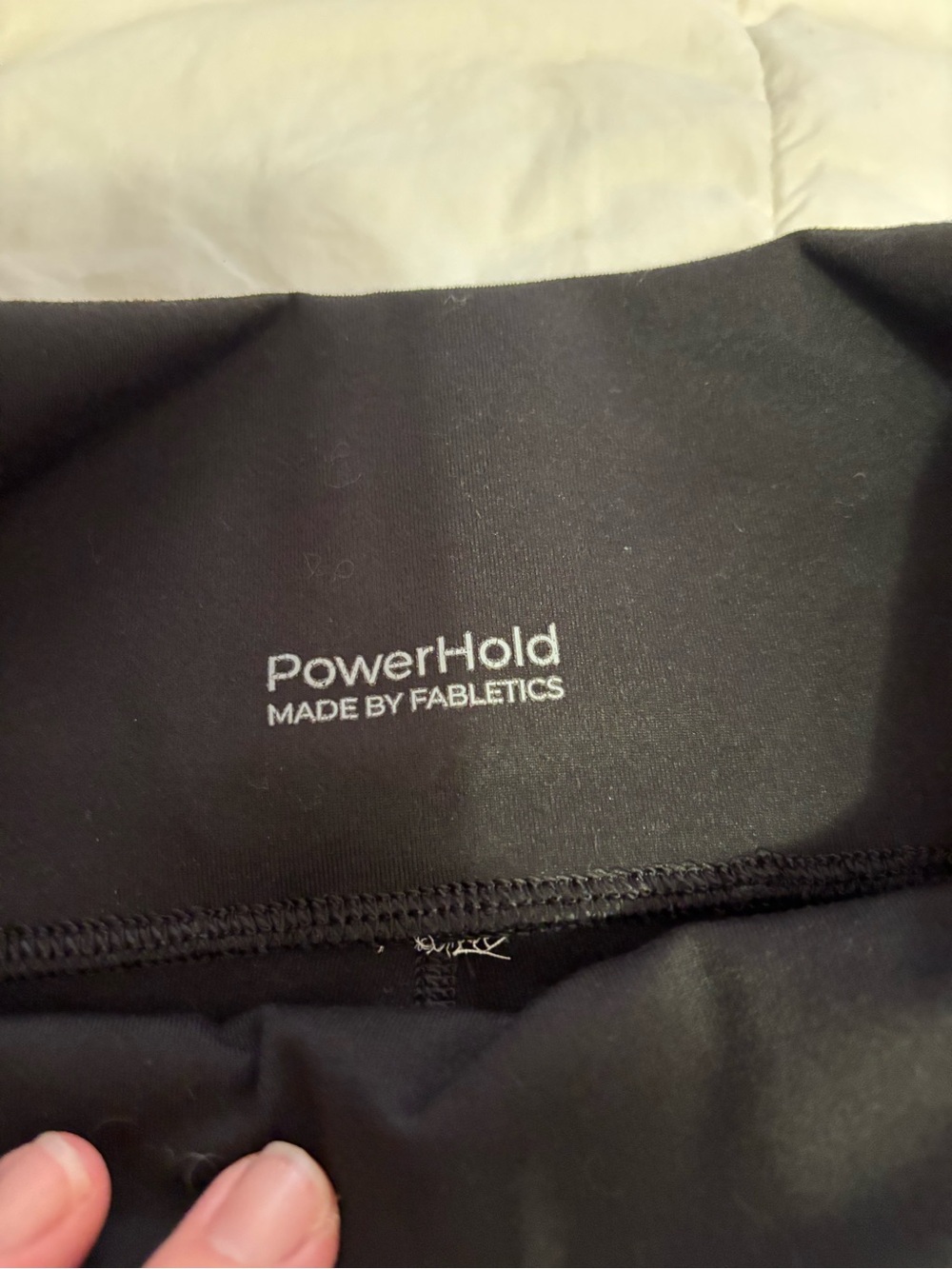 Fabletics PowerHold High-Rise Leggings — Black